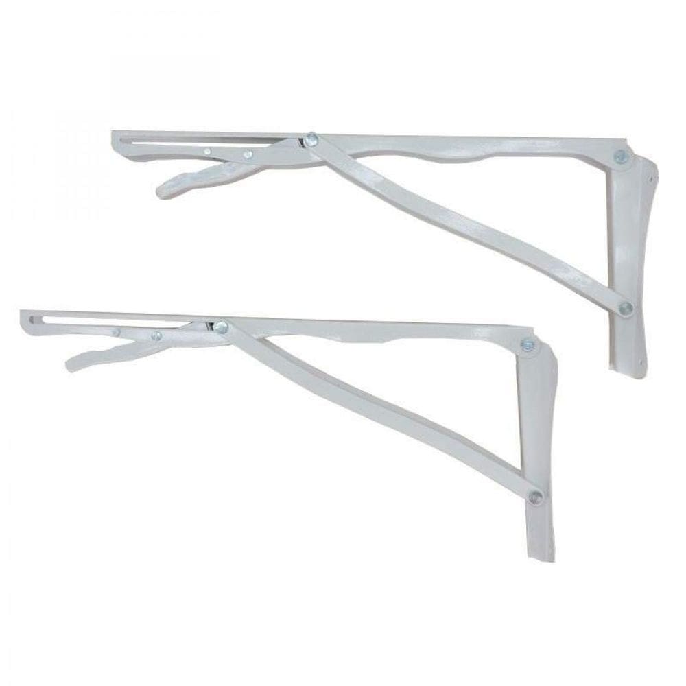 Suporte para Tampo Krok 30cm Bramov Móveis Branco