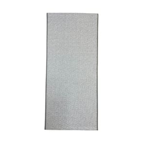 Passadeira Sala/quarto Sala/quarto D8 0,45 X 1,00 Lisse 9181/ 992299 Cru/Cinza