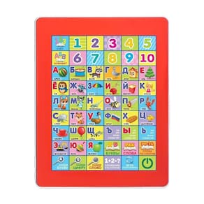 Tablet Interativo Alfabeto Russo Para Bebês, Aevvv