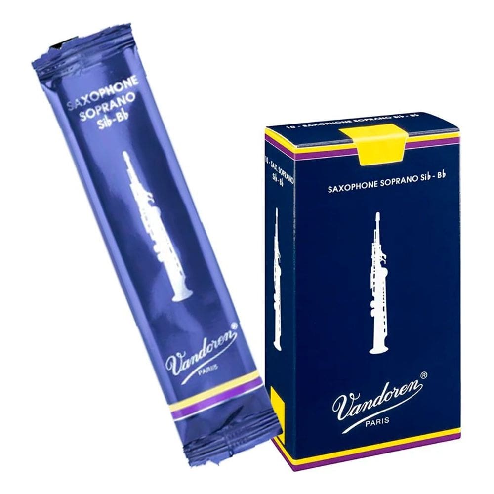 Palheta P/ Sax Soprano Vandoren Tradicional 2 Sr202