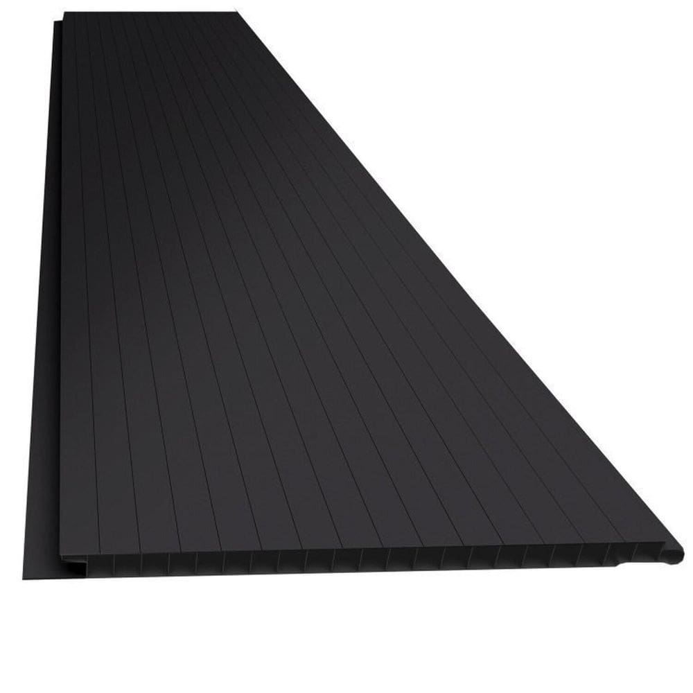 Kit 50 Caixas com 300 M² Forro de Pvc 8mm X 20cm X 3,00m 6m² por Caixa Preto