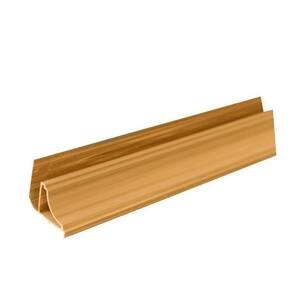 Kit 5 Caixas com 75 M Meia Cana Revestimento Pvc 8mmx38mmx3m Bariri Cerejeira