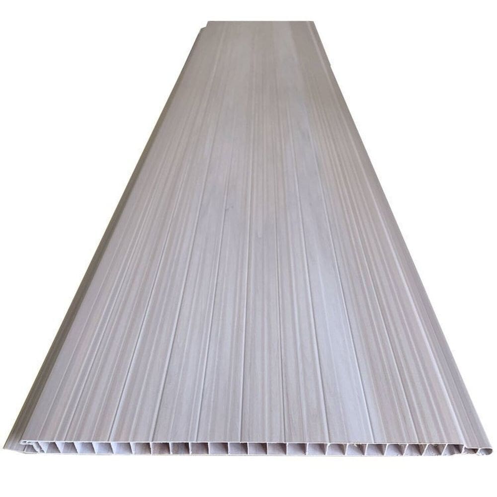 Kit 5 Caixas com 30 M² Forro de Pvc Plus 8mm X 20cm X 3,00m Bariri Carvalho Berlin