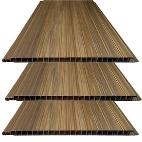 Kit 15 Caixas com 90 M² Forro de Pvc 10mm X 20cm X 3,00m Bariri Imbuia