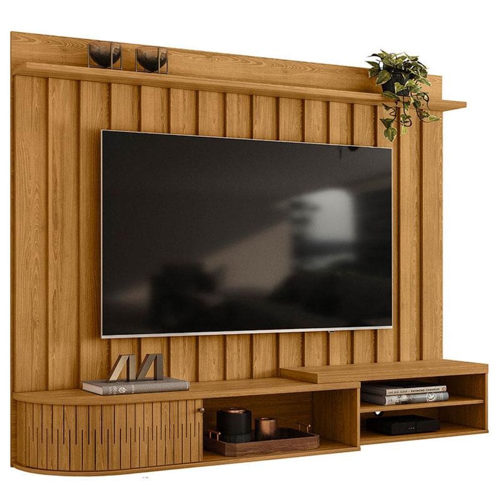 Estante Home Theater Suspenso Ímola Cumaru – Madetec