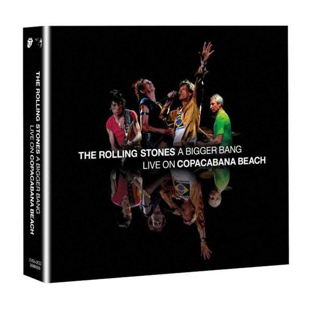 CD The Rolling Stones A Bigger Bang Live On Copacabana Beach (DVD+CD Duplo)