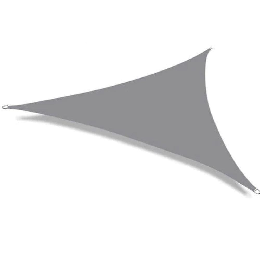 Tela Toldo Sombreamento Multiuso 5x5x5 Cinza Triangular