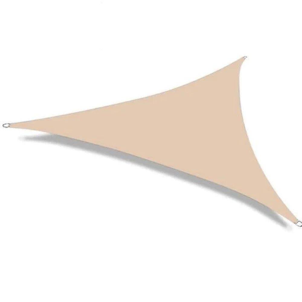 Tela Toldo Sombreamento Multiuso 5x5x5 Areia Triangular