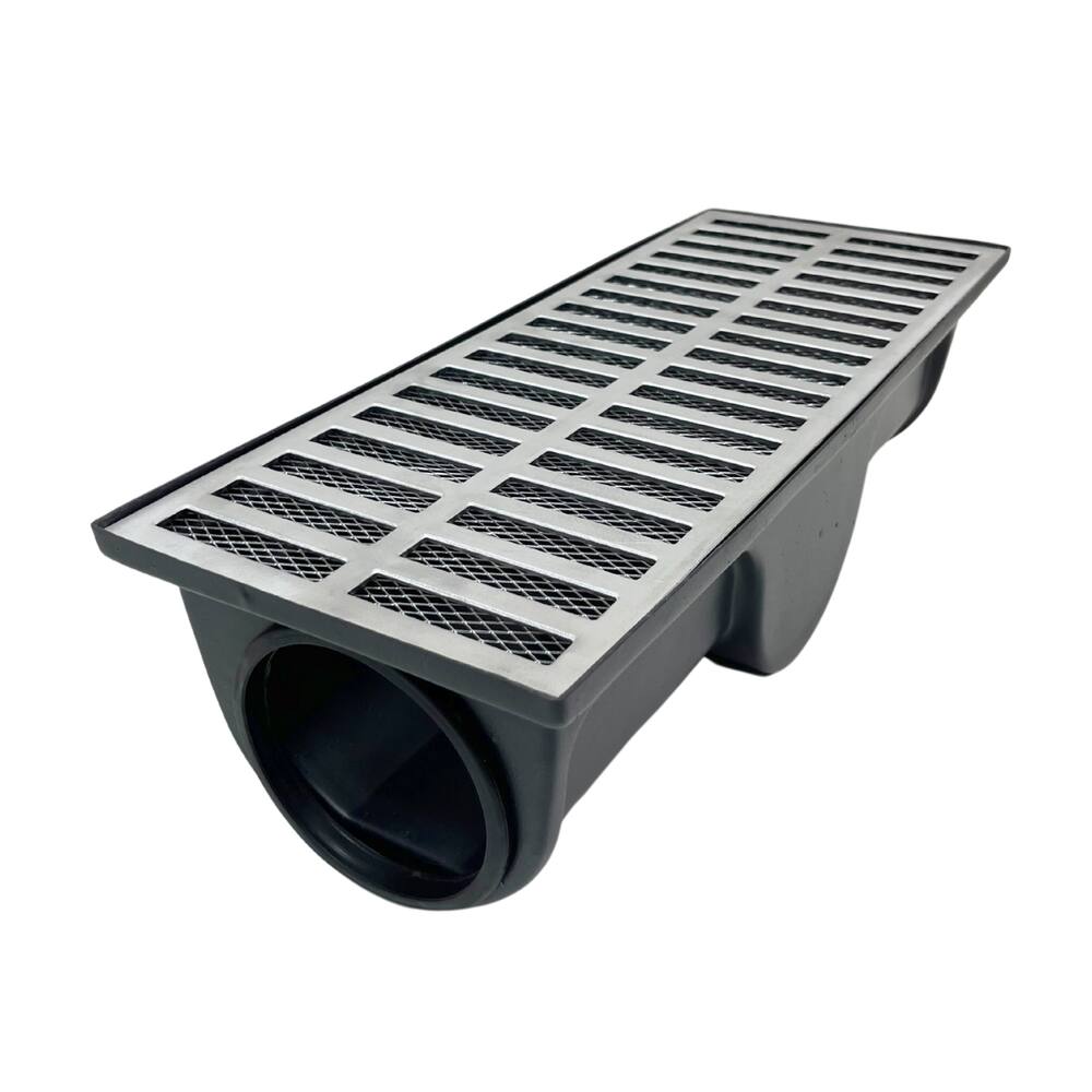 Ralo 20x50 Alumínio com Tela e Coletor 3 Saídas 100mm