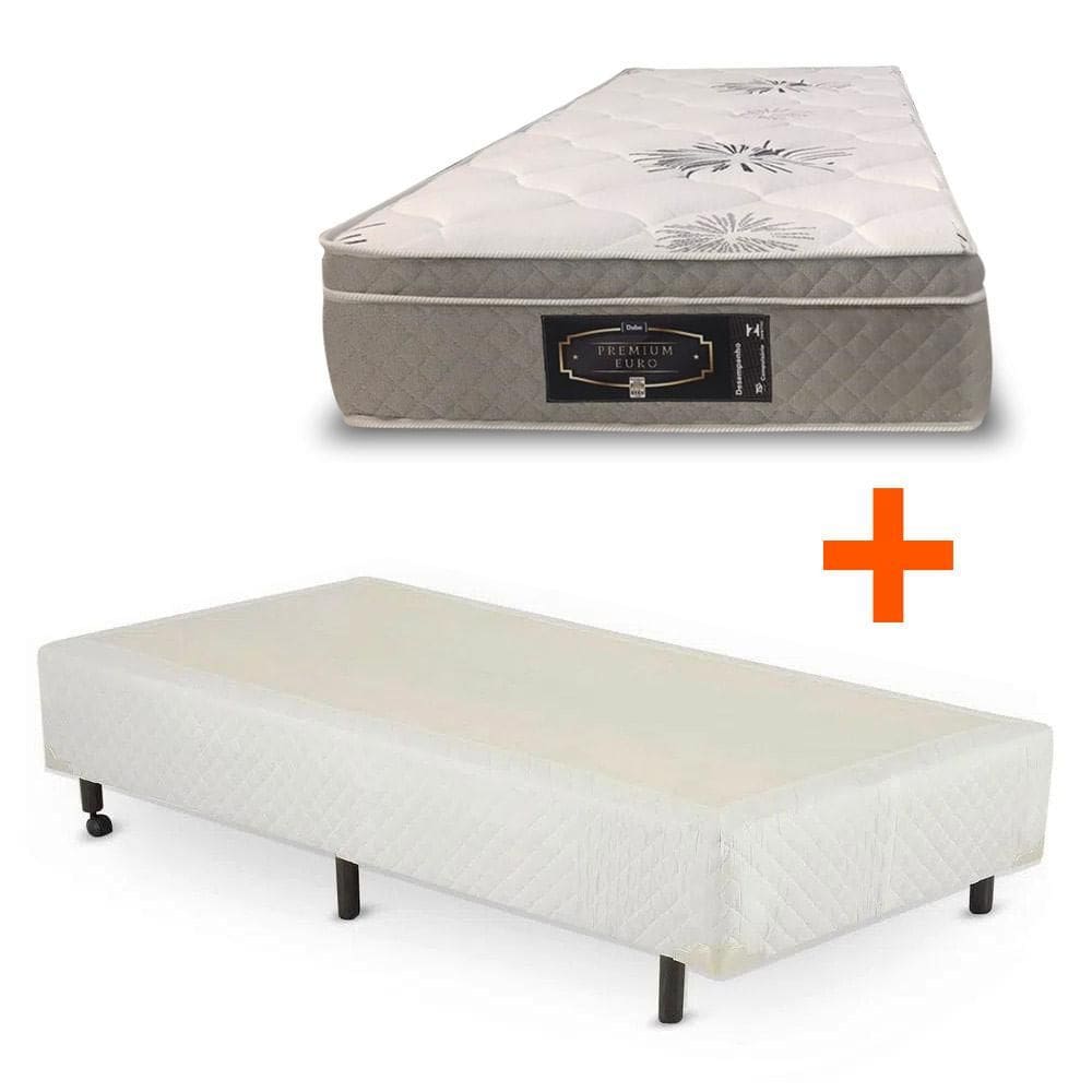 Cama Box Dabe Premium Euro SOLTEIRO - 078x188
