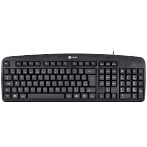 Teclado Usb Vinik Corp Abnt2 Cabo 1.8 Metros 110 Teclas Preto - Ct300
