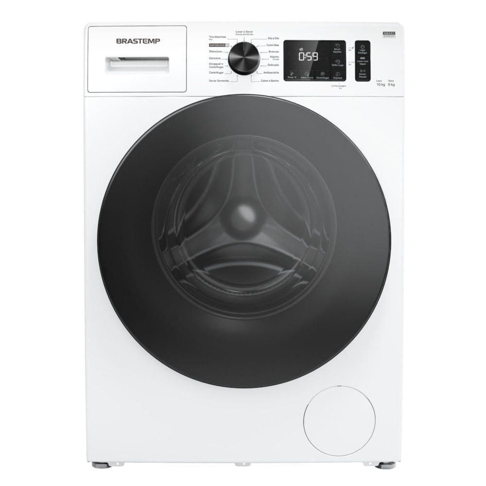 Lava e Seca Brastemp 10kg Inverter BNO10ABANA Branca 127V