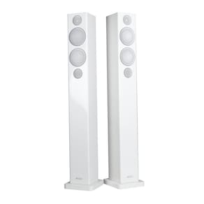 Monitor Audio Radius 270 - Par de caixas acústicas Torre 3-vias 150Watts 4" Branco Laqueado
