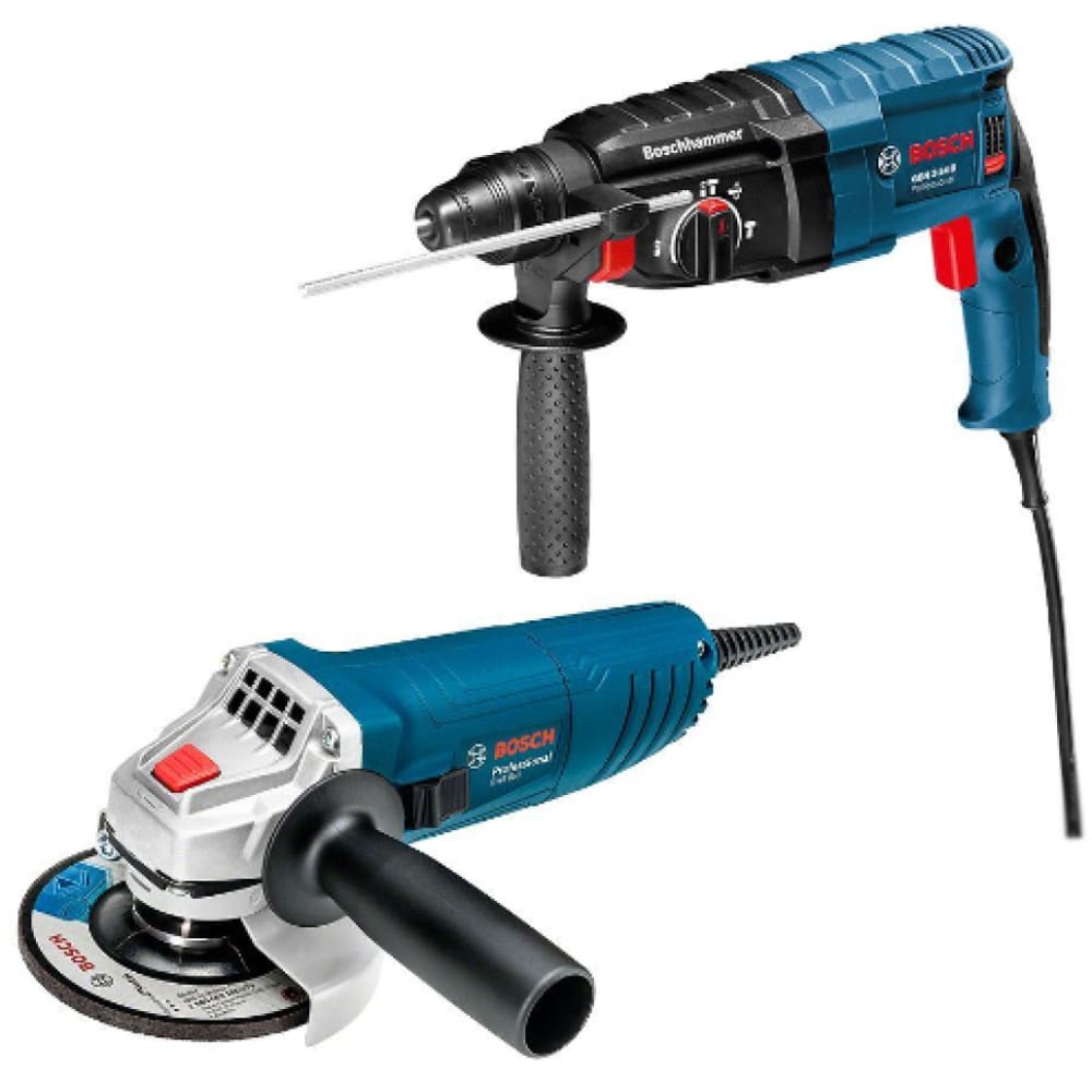 Combo Esmerilhadei. GWS 850 + Martelete GBH 2-24D 220V BOSCH