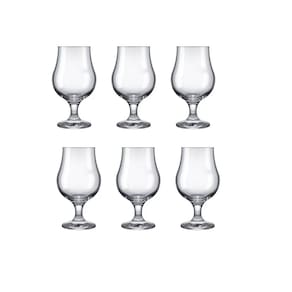 Jogo Taça Cerveja Chopp Dublin Nadir 400ml - Kit 6 Unidades
