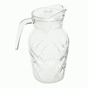 Jarra De Vidro Artemis Transparente 1,7 Litros Com Tampa