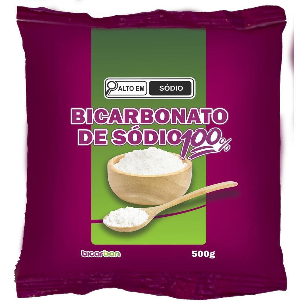 Bicarbonato De Sódio Bicarbon 500G