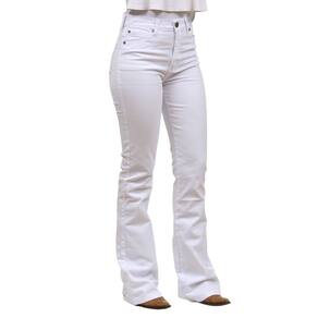 Calça Jeans Branca Com Lycra Feminina CalÃ§a Branca Jeans Feminina