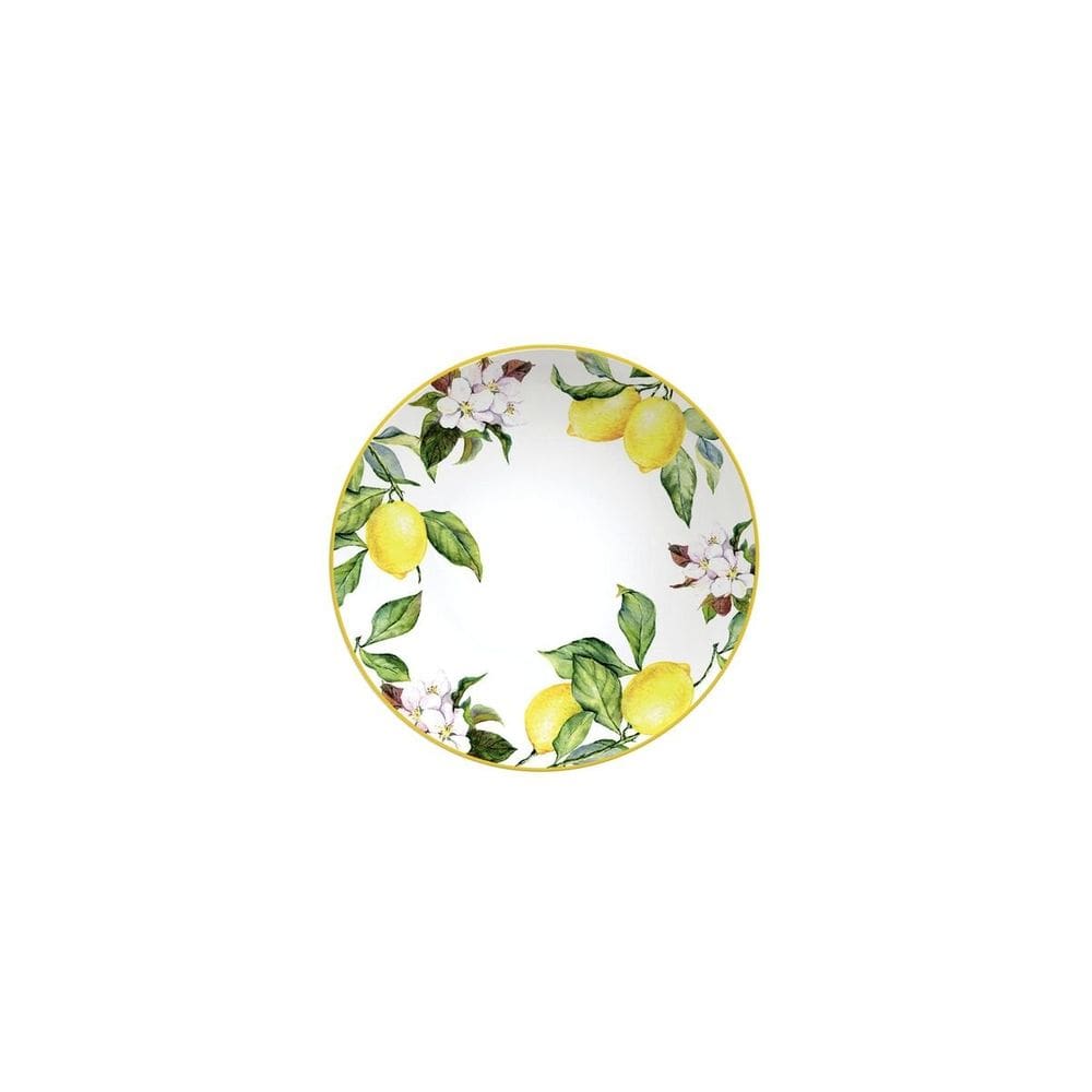 Conjunto de 6 Pratos Fundos Tramontina Carmen em Porcelana Decorada