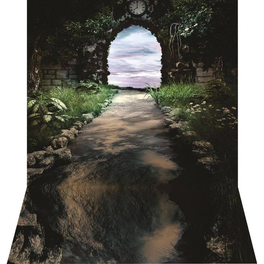 Fundo Fotográfico Em Tecido Newborn Paisagem 1,50X2,20