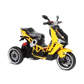 Moto Elétrica Infantil 12v Scooter Sport Amarela - Bandeirante
