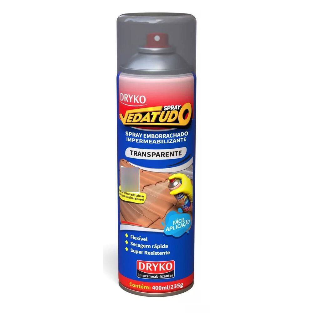 Spray Emborrachado Impermeabilizante Borracha Líquida 400ml