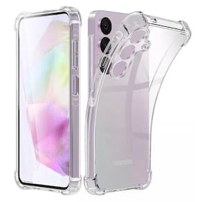 Capa Em Gel Air Cushion Para Galaxy A35 - Transparente