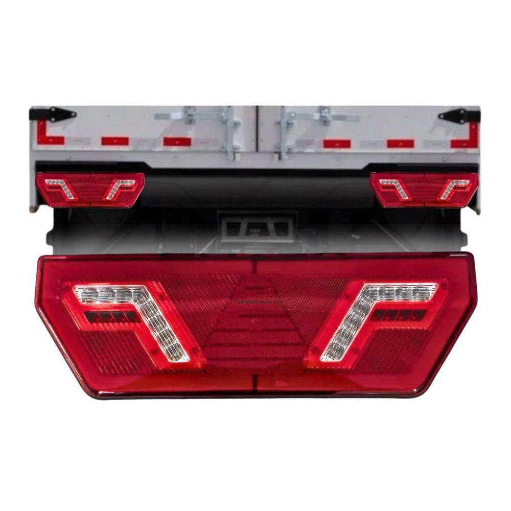 Lanterna Traseira Implementos Guerra Universal 12V Led Ld