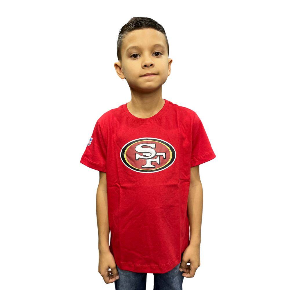 Camiseta Nfl Juvenil Kansas City Chiefs Logo