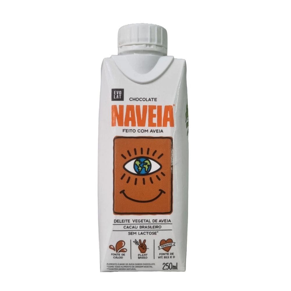 Bebida Vegetal De Aveia Chocolate Naveia 250Ml