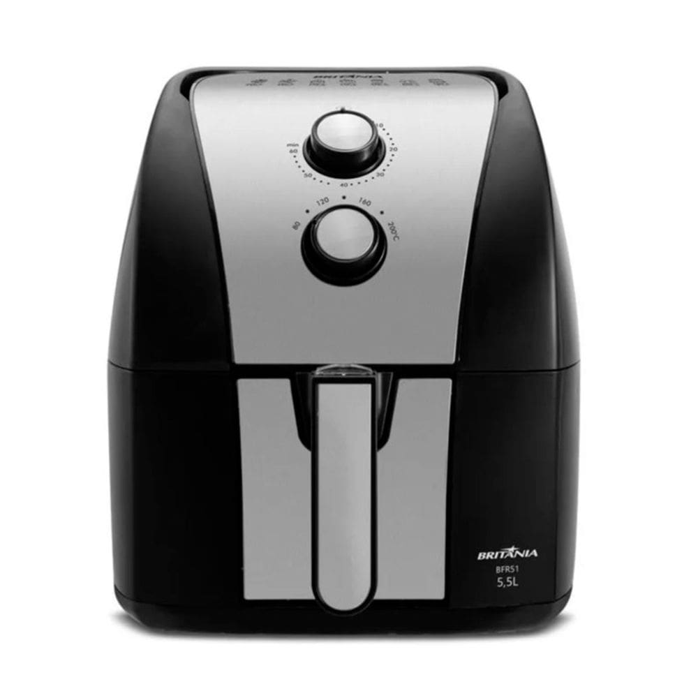 Fritadeira Elétrica Air Fryer Britânia 5,5L Gold BFR51 127V