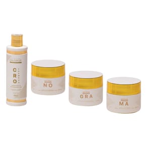 Kit Cronograma Capilar - Hidratação, Nutrição e Reconstrução