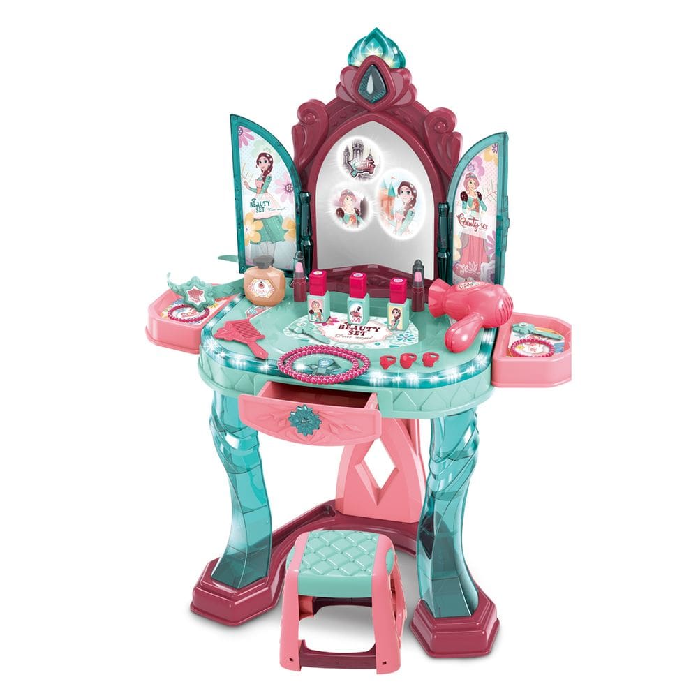 Penteadeira Infantil Acessórios Luz e Som Beauty Replay Kids