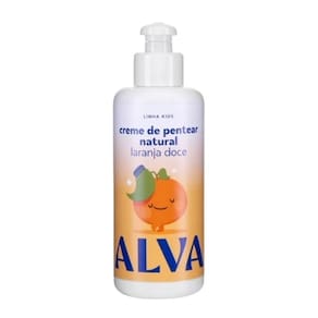 Creme Pentear Vegano Infantil Laranja Doce E Baunilha Alva