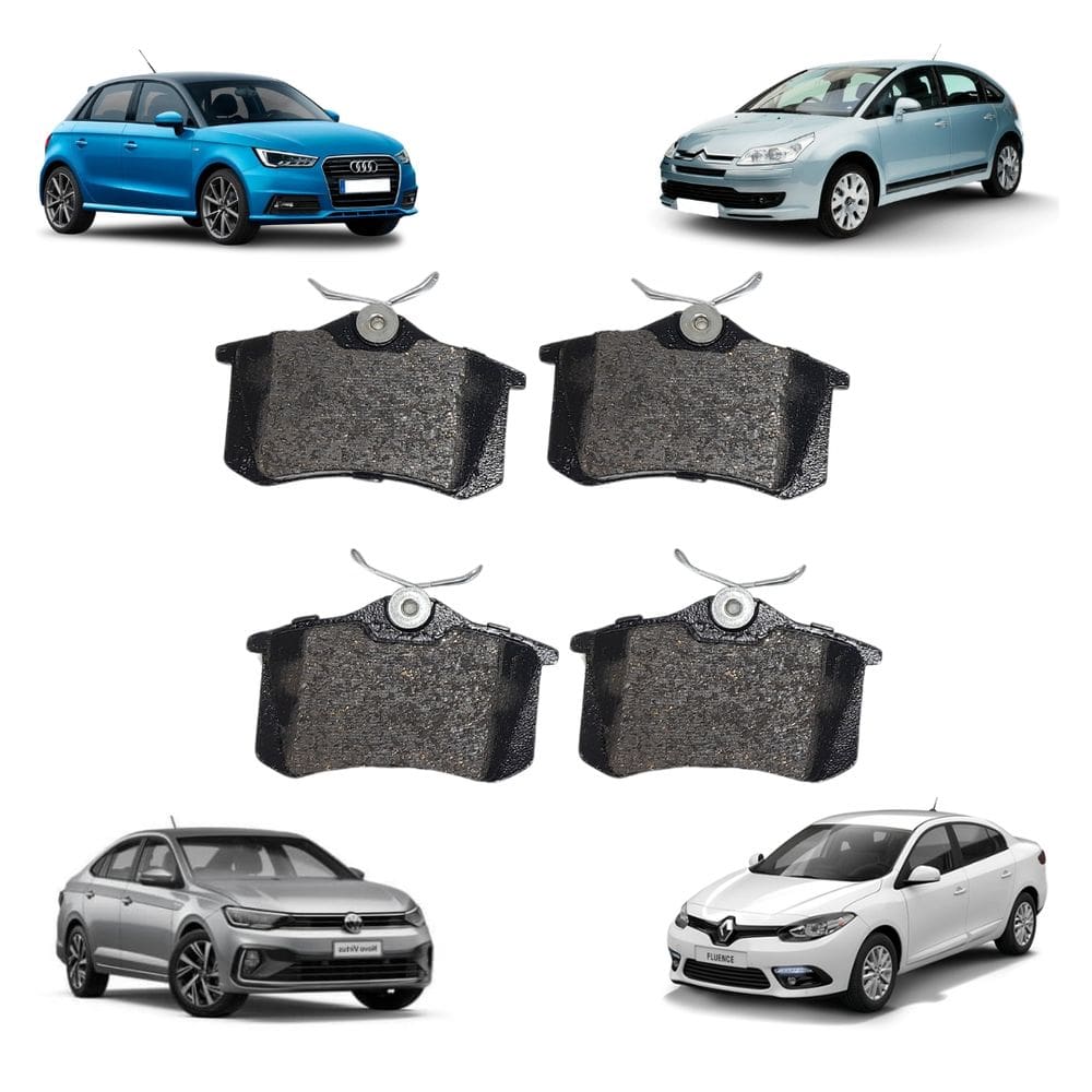 Pastilha de Freio Fras-le A4 2.8 30V QUATTRO AUDI V6 2.8L30V V6 2000