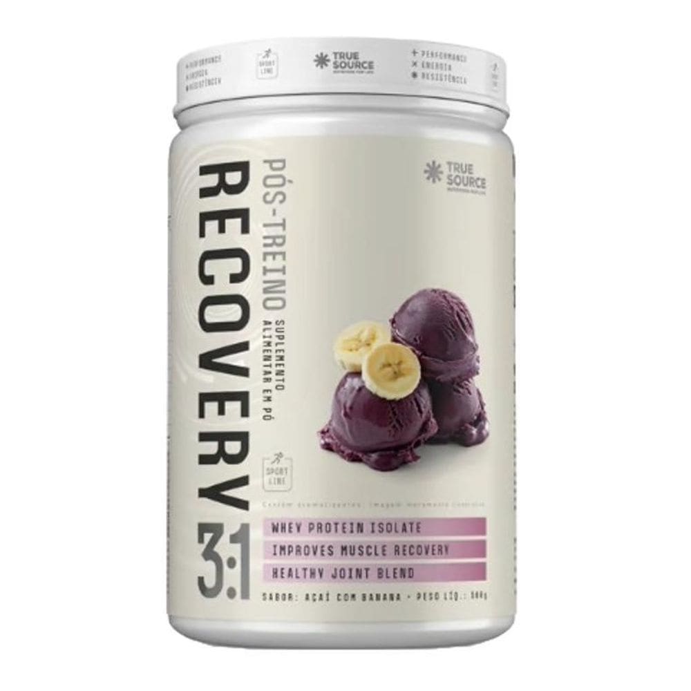 Recovery 3:1 Pós Treino Açaí Com Banana True Source 900G