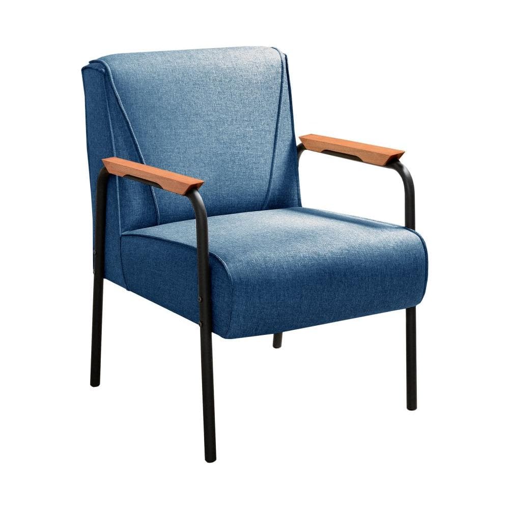 Poltrona Jade Recepção Sala Cadeira Decorativa Bella Decor