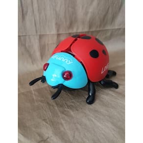 Top Brinquedo Joaninha Musical Luz Infantil Que Anda