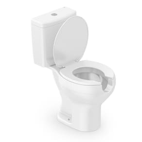 Kit 3 Vaso Sanitário com Caixa Acoplada e Assento com Abertura Acesso Incepa Branco Brilhante