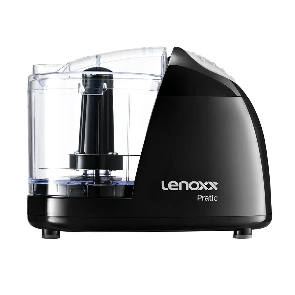 Mini Processador de Alimentos Pratic 220V Lâmina Dupla Vasilha de 300ml Lenoxx