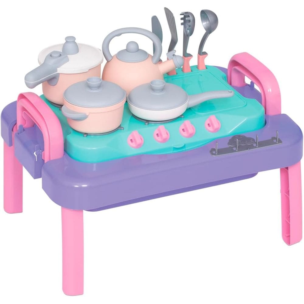 Mesinha Cozinha Infantil Baby Gourmet Charmosa Mercotoys 440