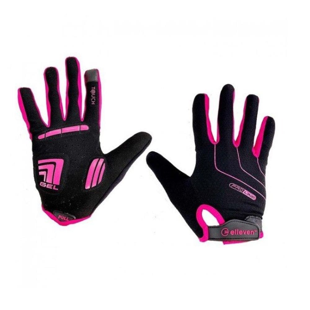 Luva Elleven Longa Preto Rosa P