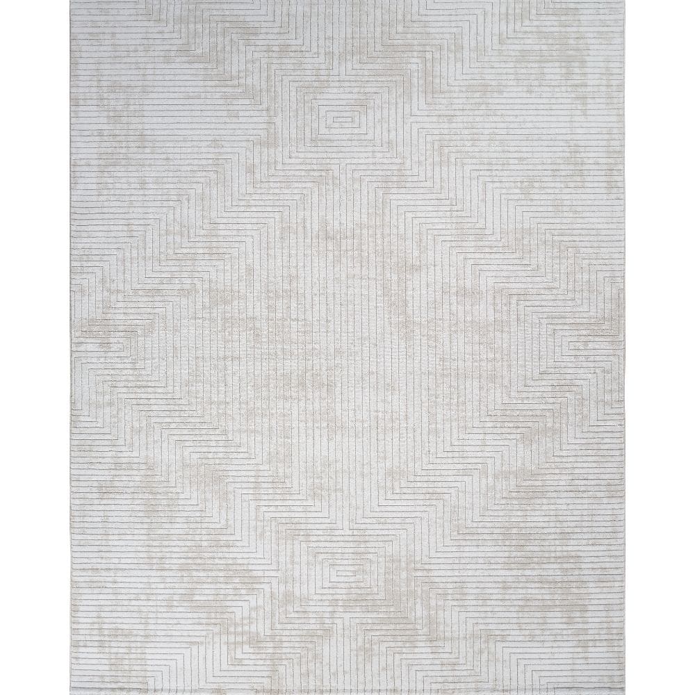 Tapete Sala Quarto 3,00x4,00m Vienna 709 Bege - Coleção Pemogo