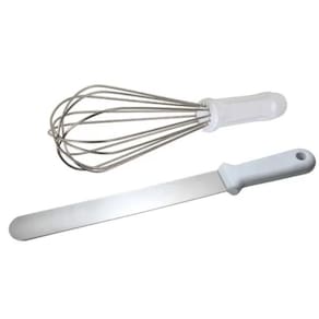 Fue Batedor Para Bolo 30cm + Espatula Lisa 25cm (Linha Casa e Confeitaria)