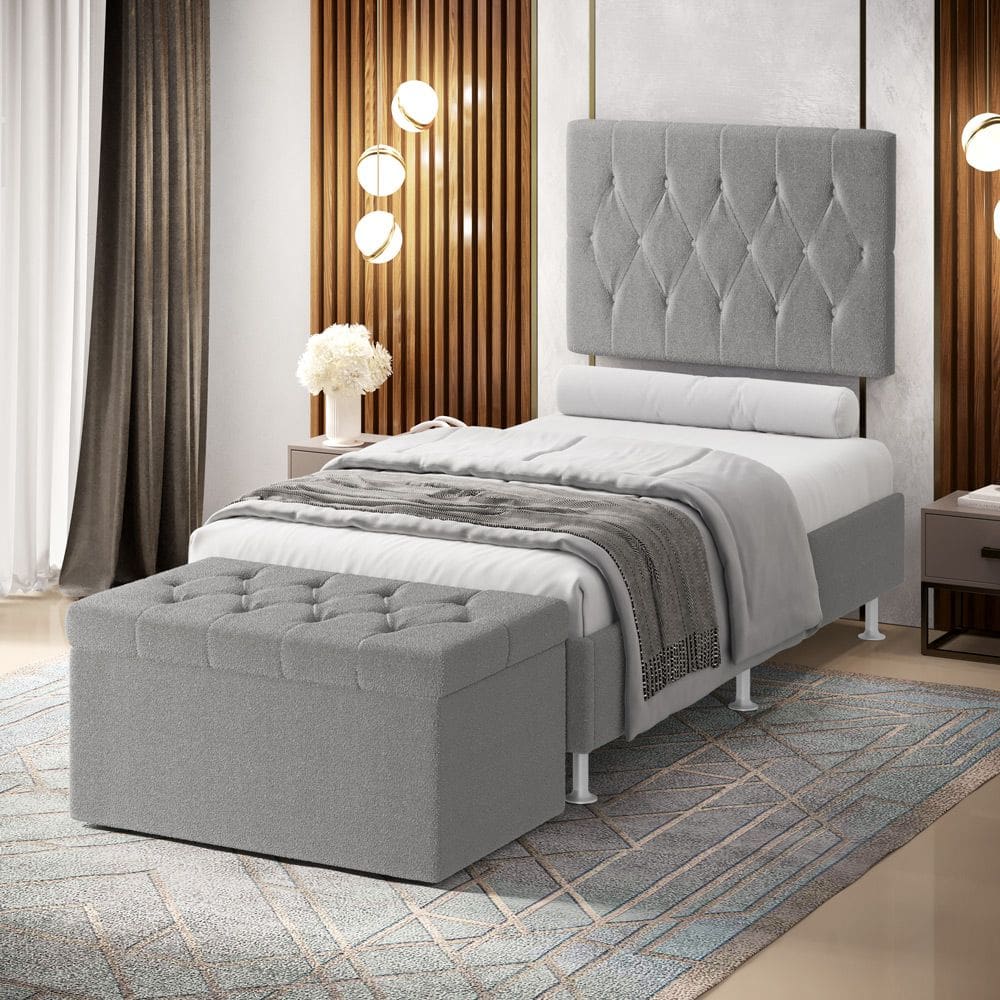 Kit Painel Centaurus 100 e Calçadeira Sagitarius Bouclê Aradecor