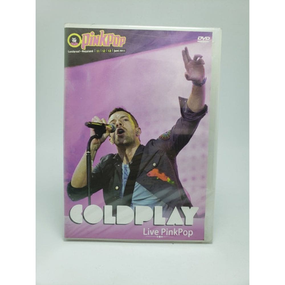Dvd Coldplay - Live Pinkpop