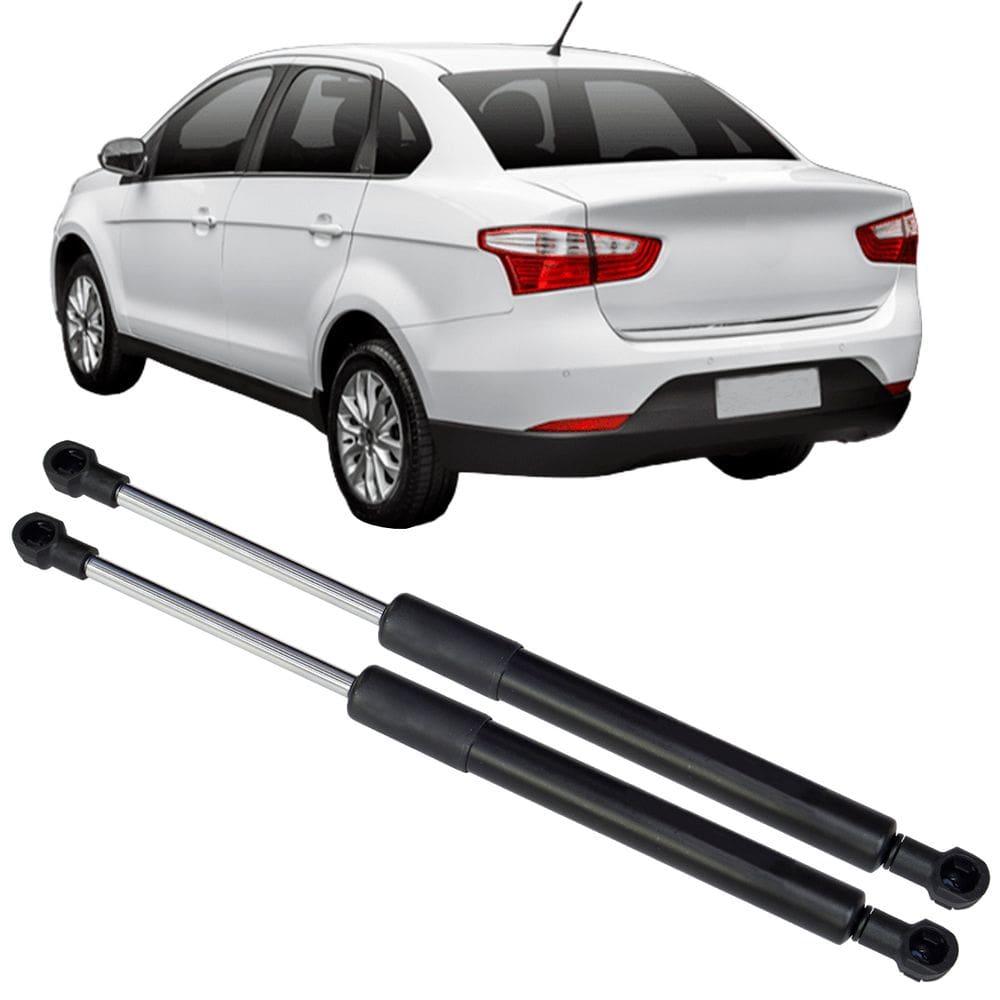 Par Amortecedor Tampa Traseira Porta Malas Mola Gás Fiat Grand Siena 2013 à 2021