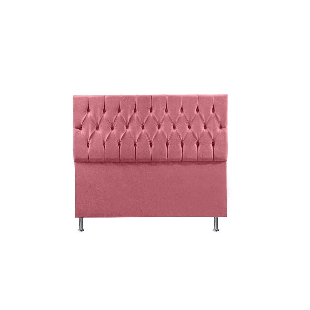 Cabeceira Cama Box Solteiro Estofada Espanha 90 Cm Suede Rs
