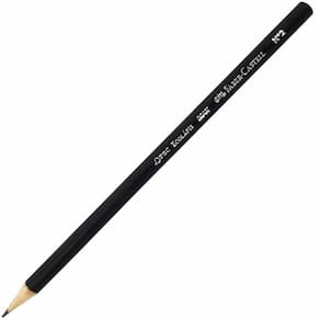 Lápis Preto Nº2 Max Sextavado 1205 HB Faber Castell