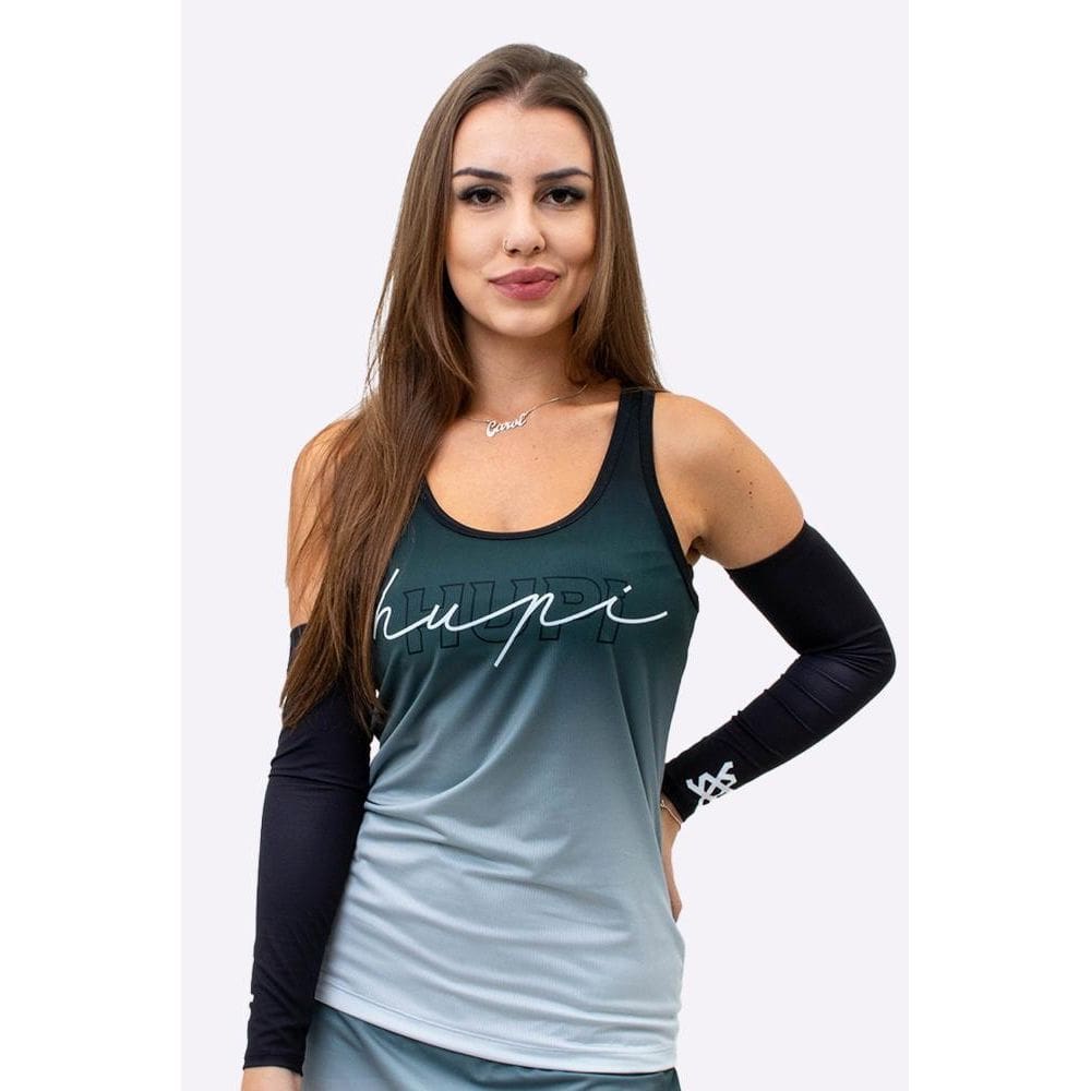 Regata Feminina HUPI Colors Cinza